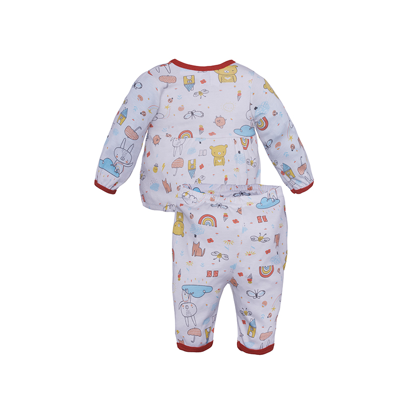 BABY HIPPO INF SUIT (HFS0525-19023-0-6M)-Girl-White