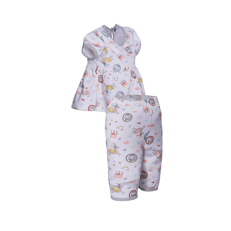 BABY HIPPO INF SUIT (HFS0525-19020-12-18M)-Girl-White