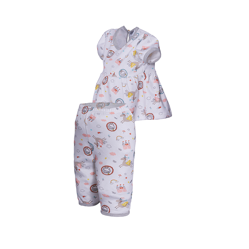 BABY HIPPO INF SUIT (HFS0525-19020-12-18M)-Girl-White