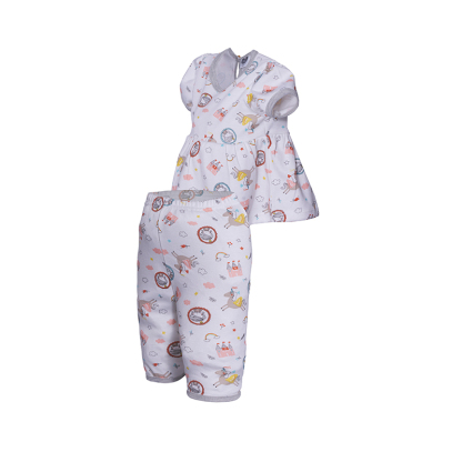 BABY HIPPO INF SUIT (HFS0525-19020-12-18M)-Girl-White