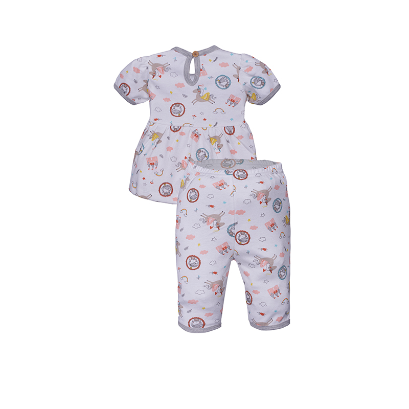 BABY HIPPO INF SUIT (HFS0525-19020-12-18M)-Girl-White