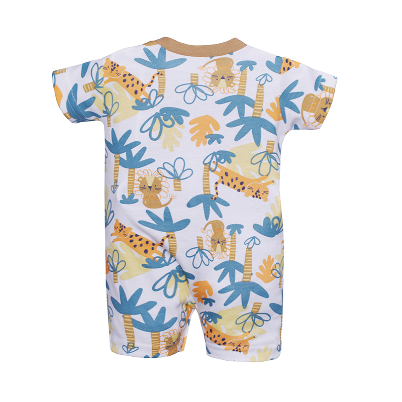 BABY HIPPO ROMPER (HFR0525-19015-0-6M)-Unisex-Brown