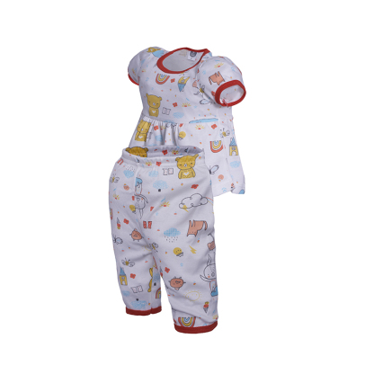 BABY HIPPO INF SUIT (HFS0525-19020-12-18M)-Girl-White