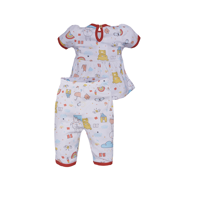 BABY HIPPO INF SUIT (HFS0525-19020-12-18M)-Girl-White