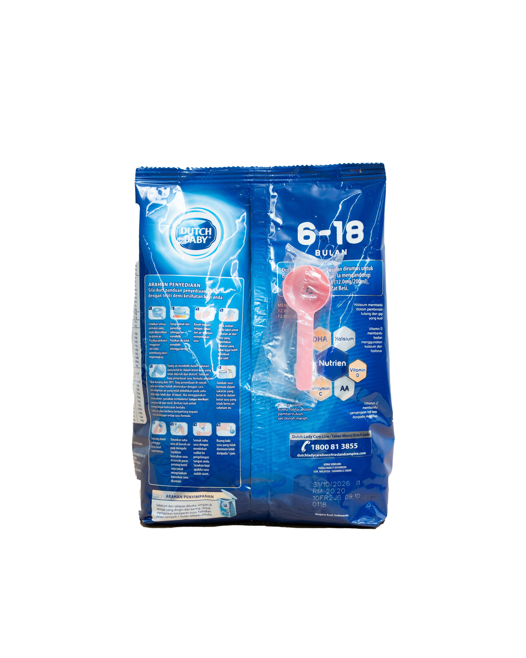 DUTCH BABY IF 6-18M 550G (NEW)