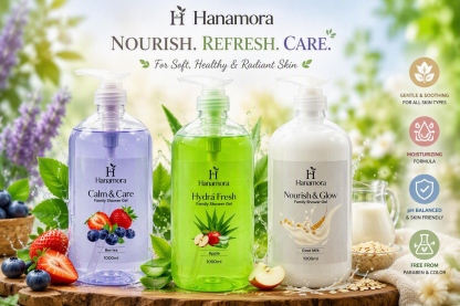 HANAMORA FAMILY SHOWER GEL 1000ML