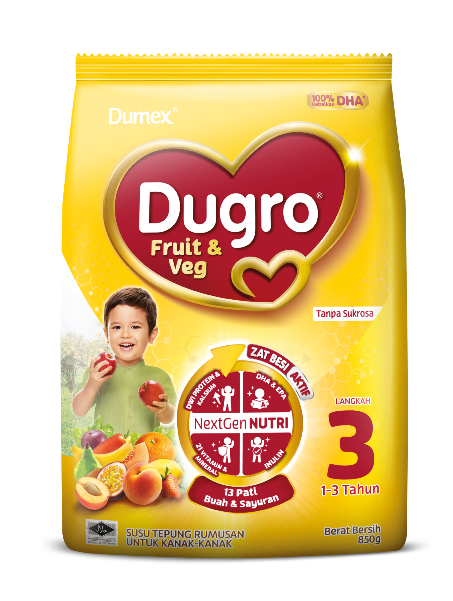 DUGRO 3 FRUIT & VEGE 850G (NEW)