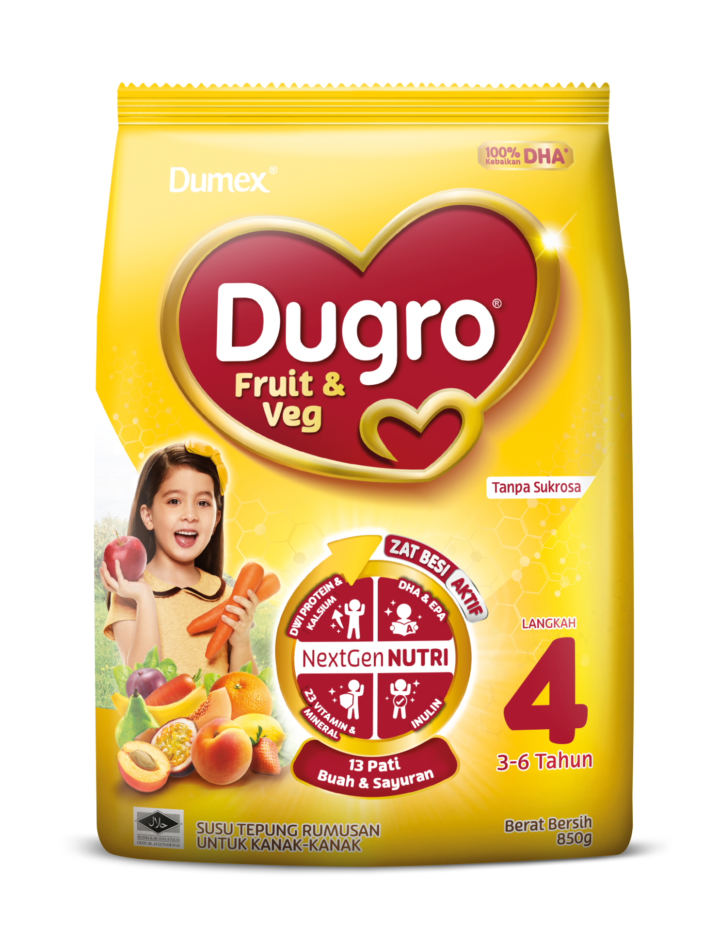 DUGRO 4 FRUIT & VEGE 850G (NEW)