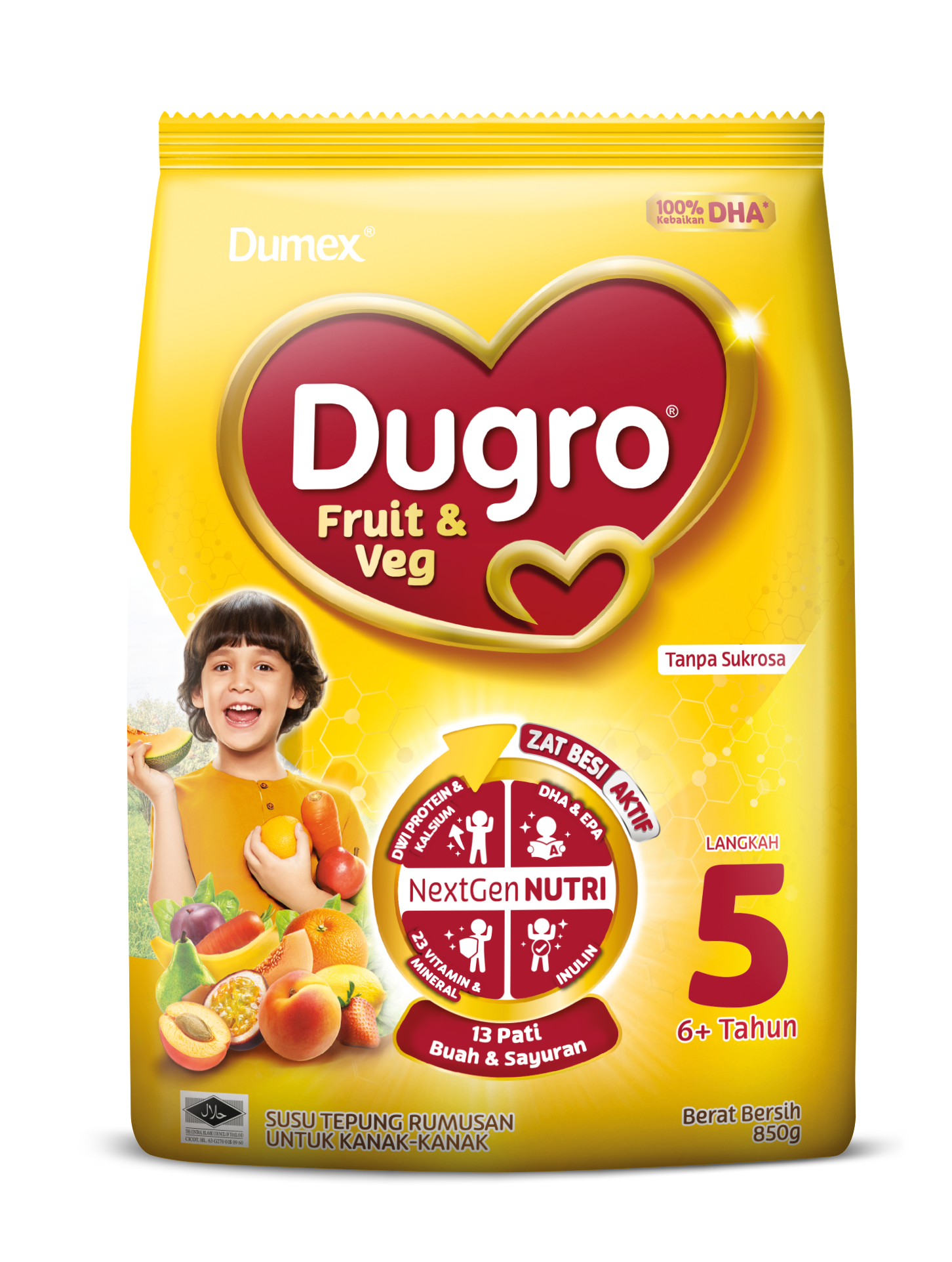 DUGRO 5 FRUIT & VEGE 850G (NEW)