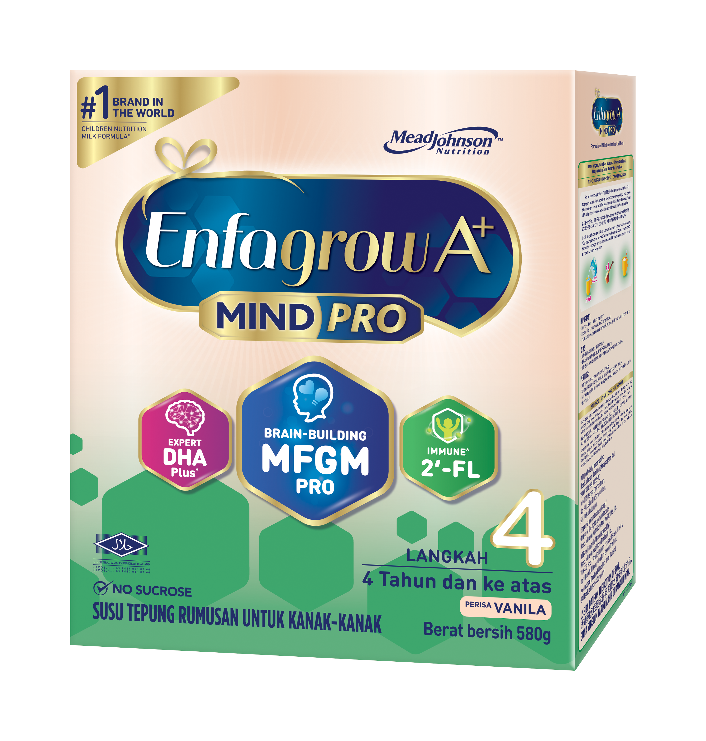 ENFAGROW A+ MINDPRO 2FL S4 ORI / VAN - 580G