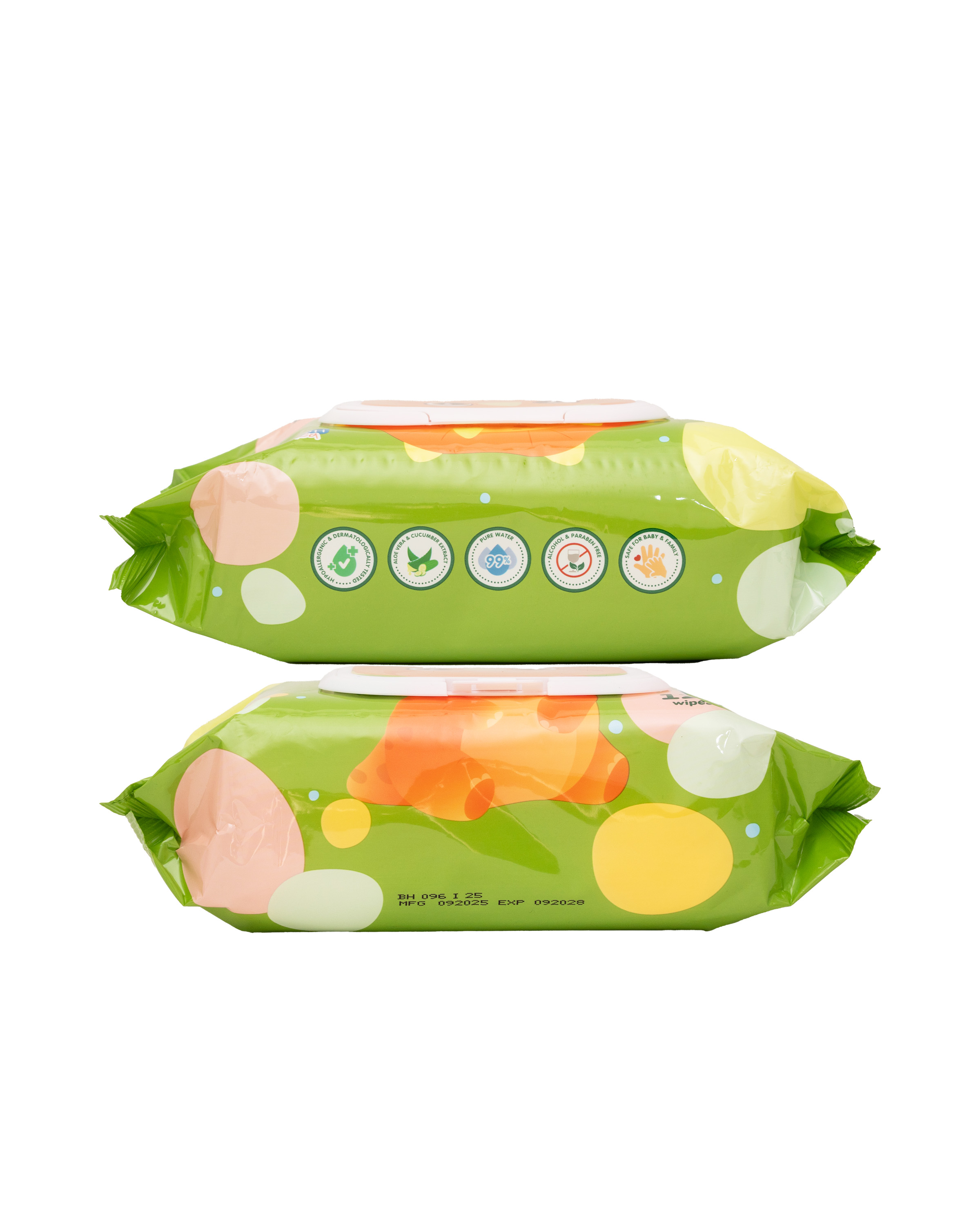 B.HIPPO WIPES 2X120S TRICERATOPS 