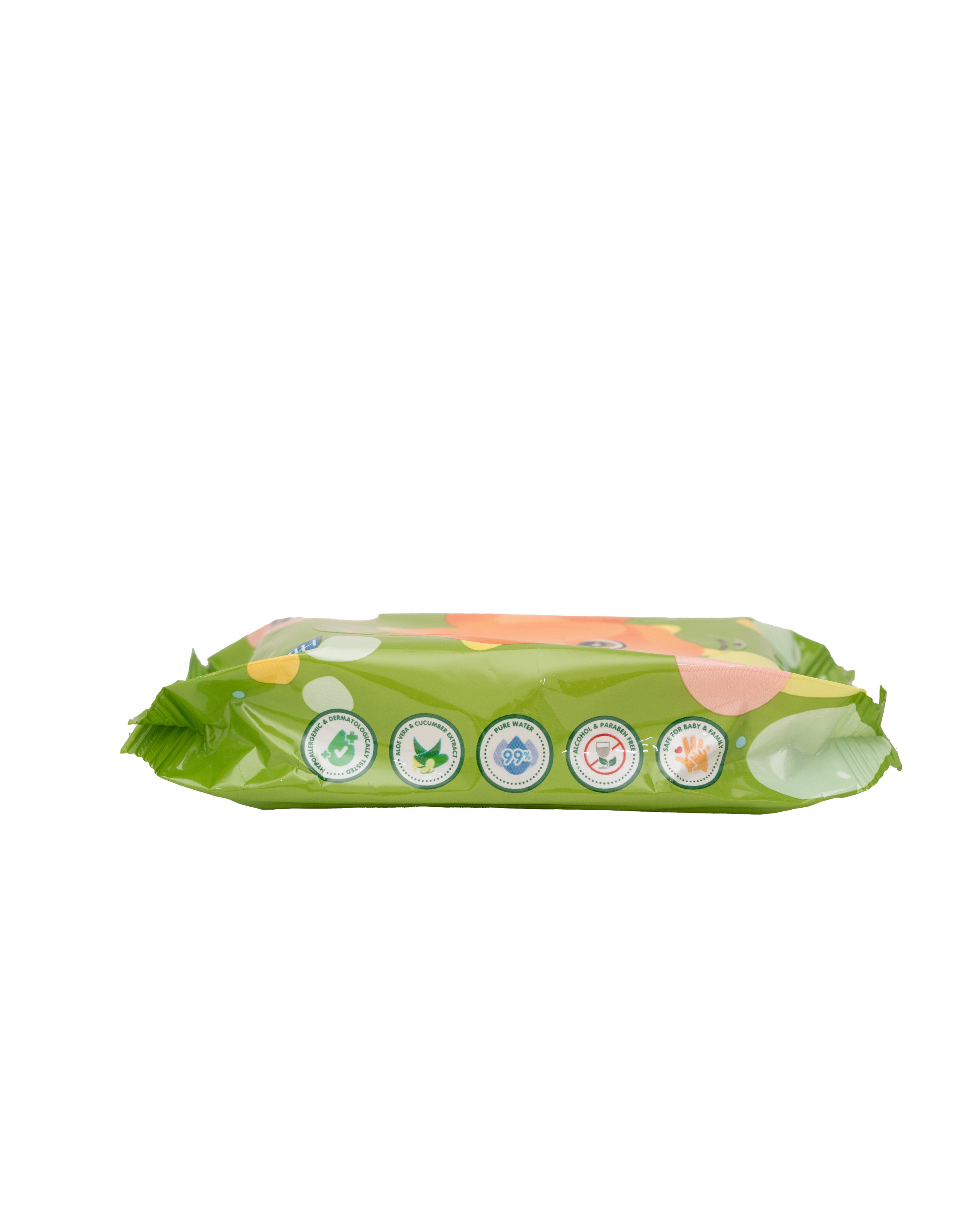 B.HIPPO WIPES 2X25S TRICERATOPS ( GREEN ) 