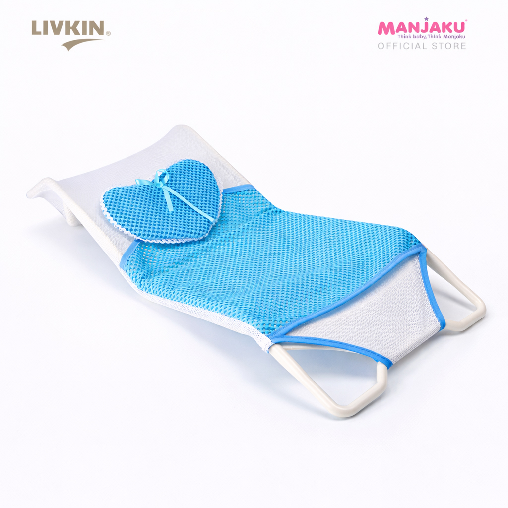 LIVKIN BABY BATH SUPPORT BLUE / PINK