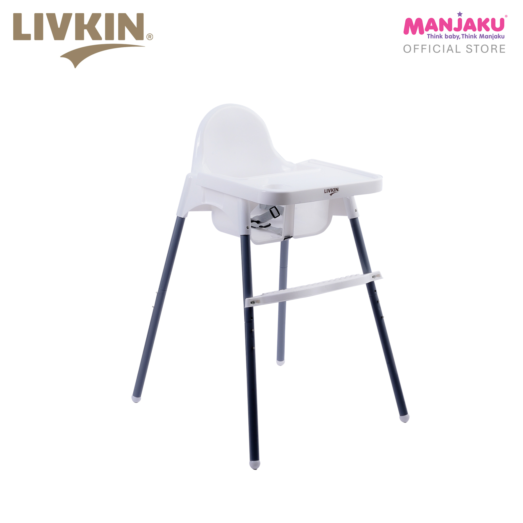 LIVKIN BABY HIGH CHAIR WITH TRAY FB-B601