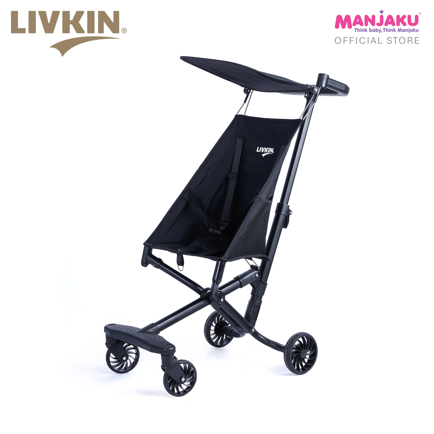 LIVKIN 6688 MAGIC STROLLER BLACK / GREY