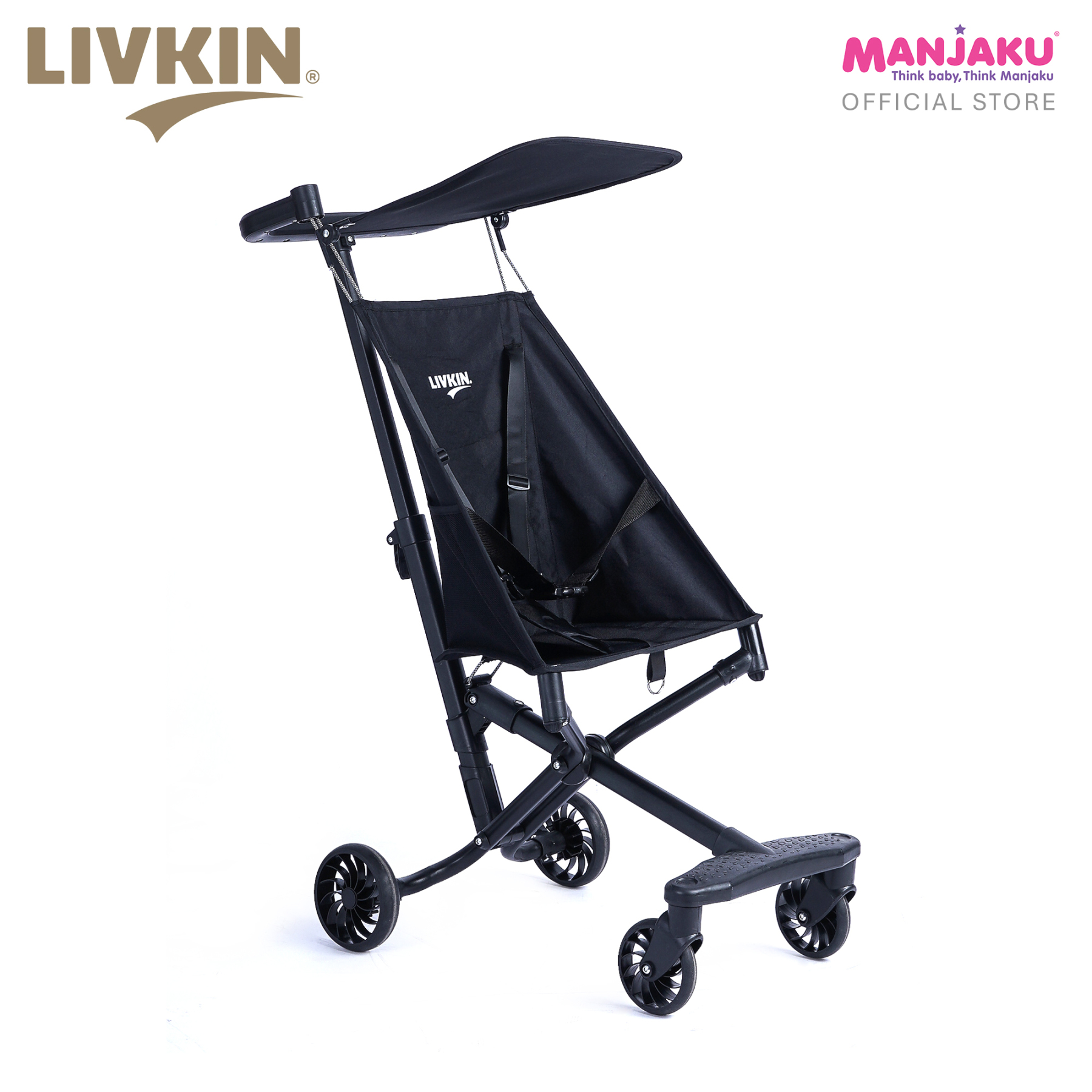 LIVKIN 6688 MAGIC STROLLER BLACK / GREY