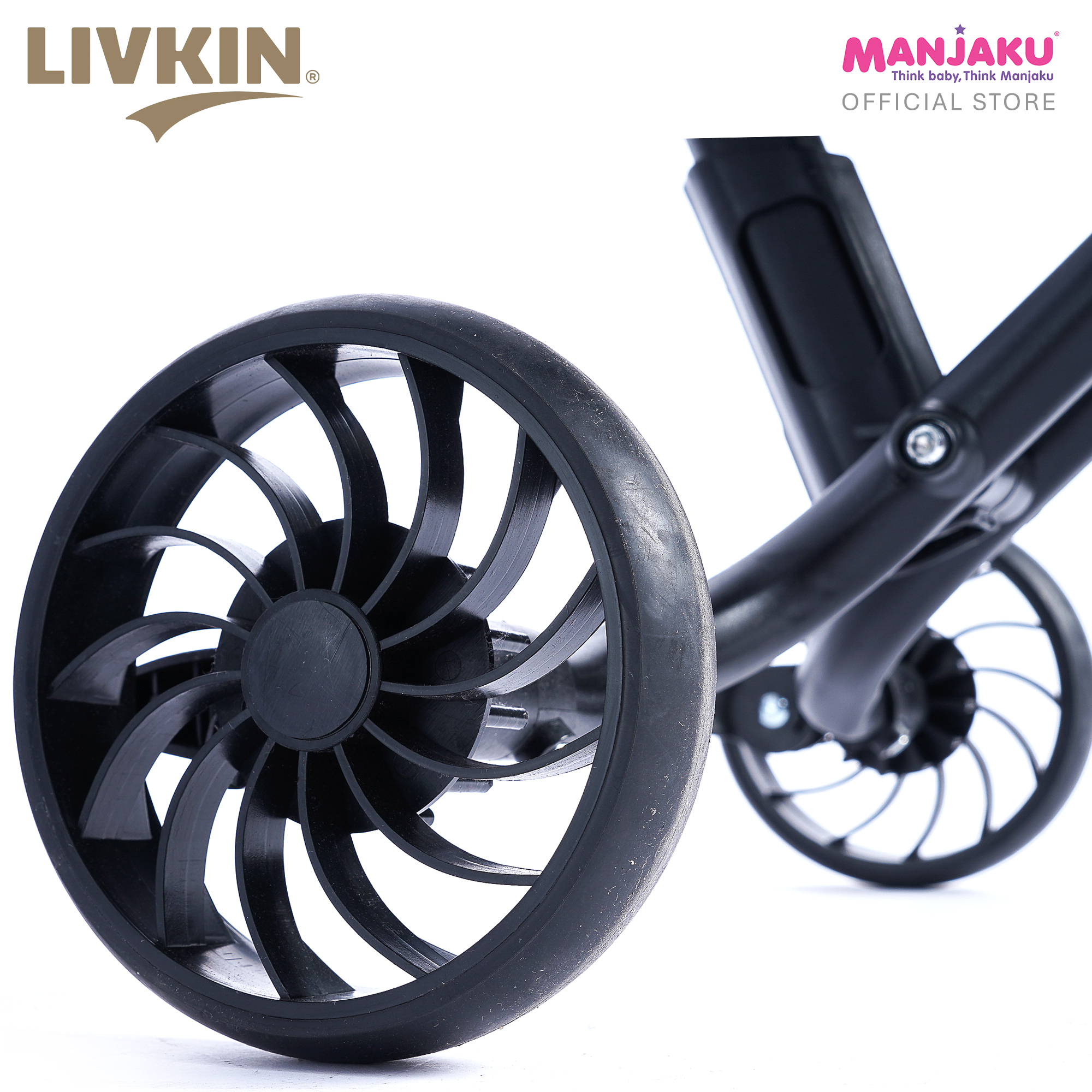 LIVKIN 6688 MAGIC STROLLER BLACK / GREY