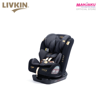 LIVKIN PLBS15 CAR SEAT BLACK GOLD