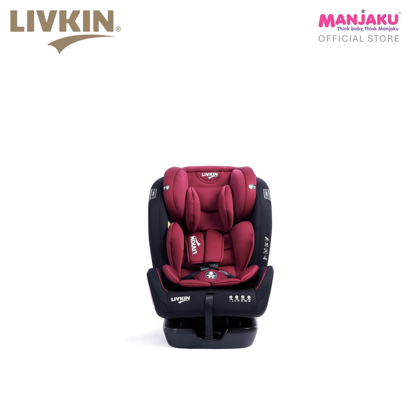 LIVKIN PLBS15 CAR SEAT RED