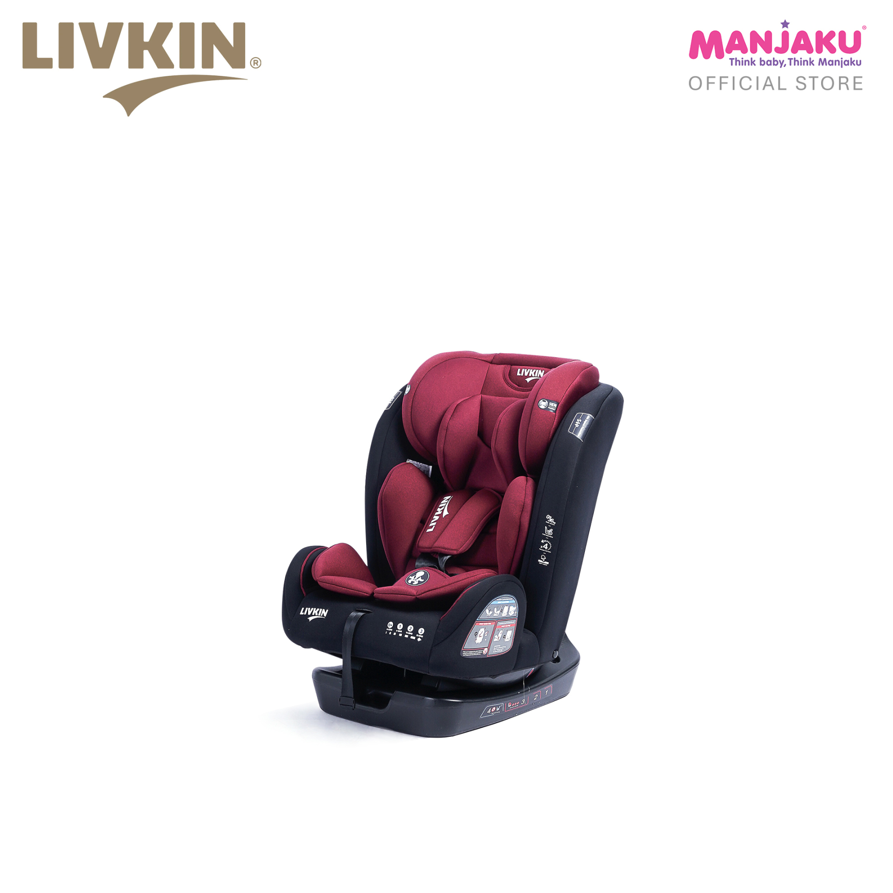 LIVKIN PLBS15 CAR SEAT RED
