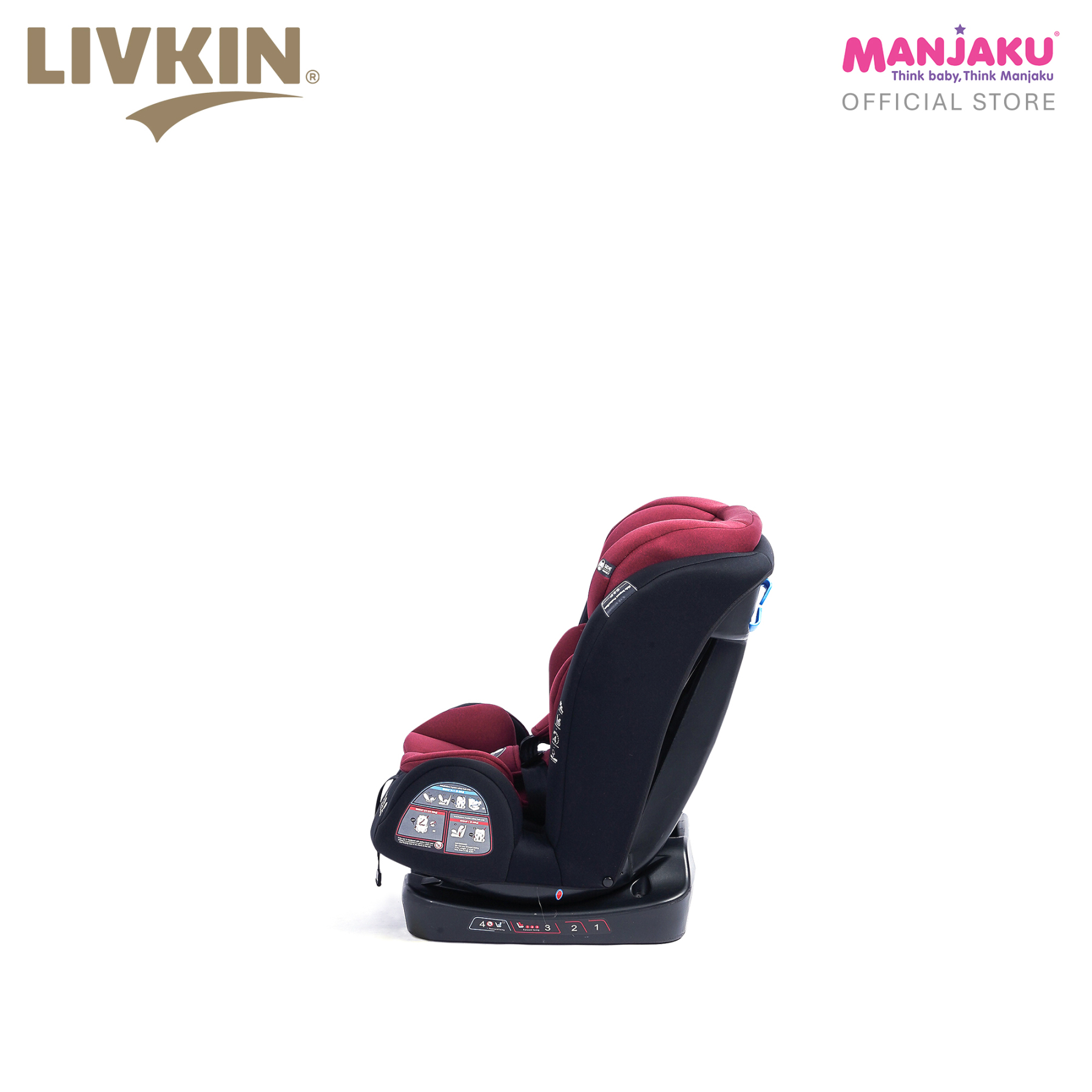 LIVKIN PLBS15 CAR SEAT RED