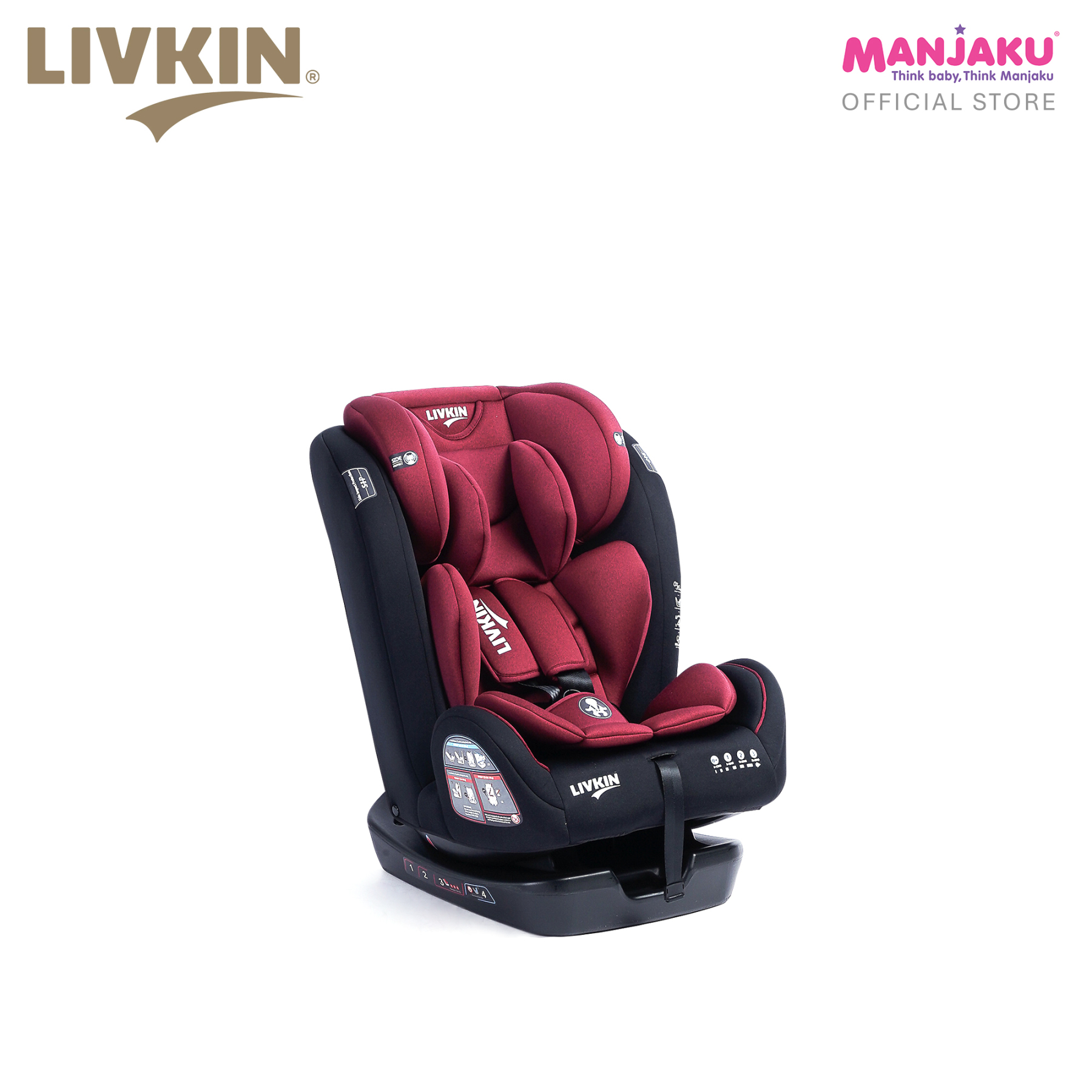 LIVKIN PLBS15 CAR SEAT RED