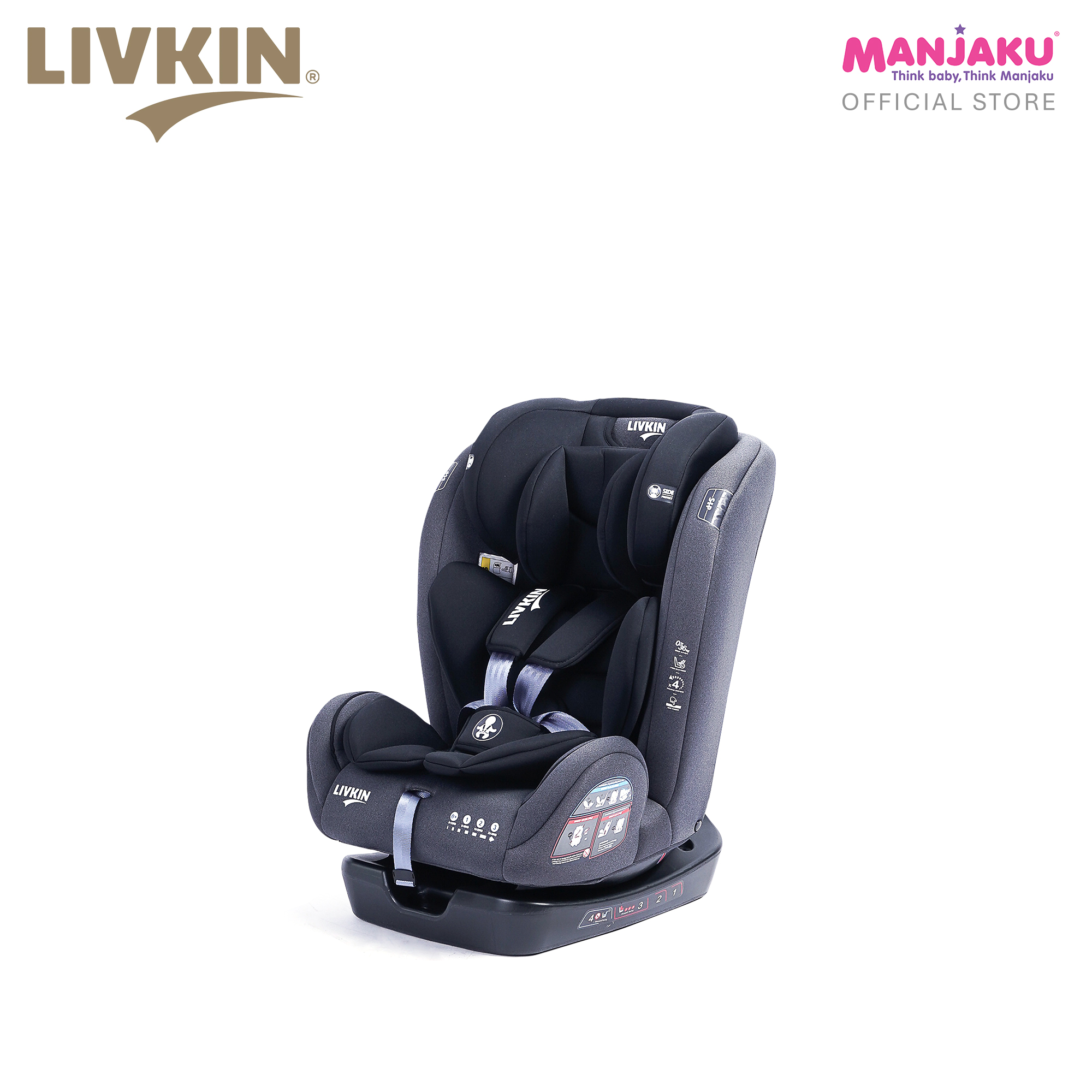 LIVKIN PLBS15 CAR SEAT BLACK