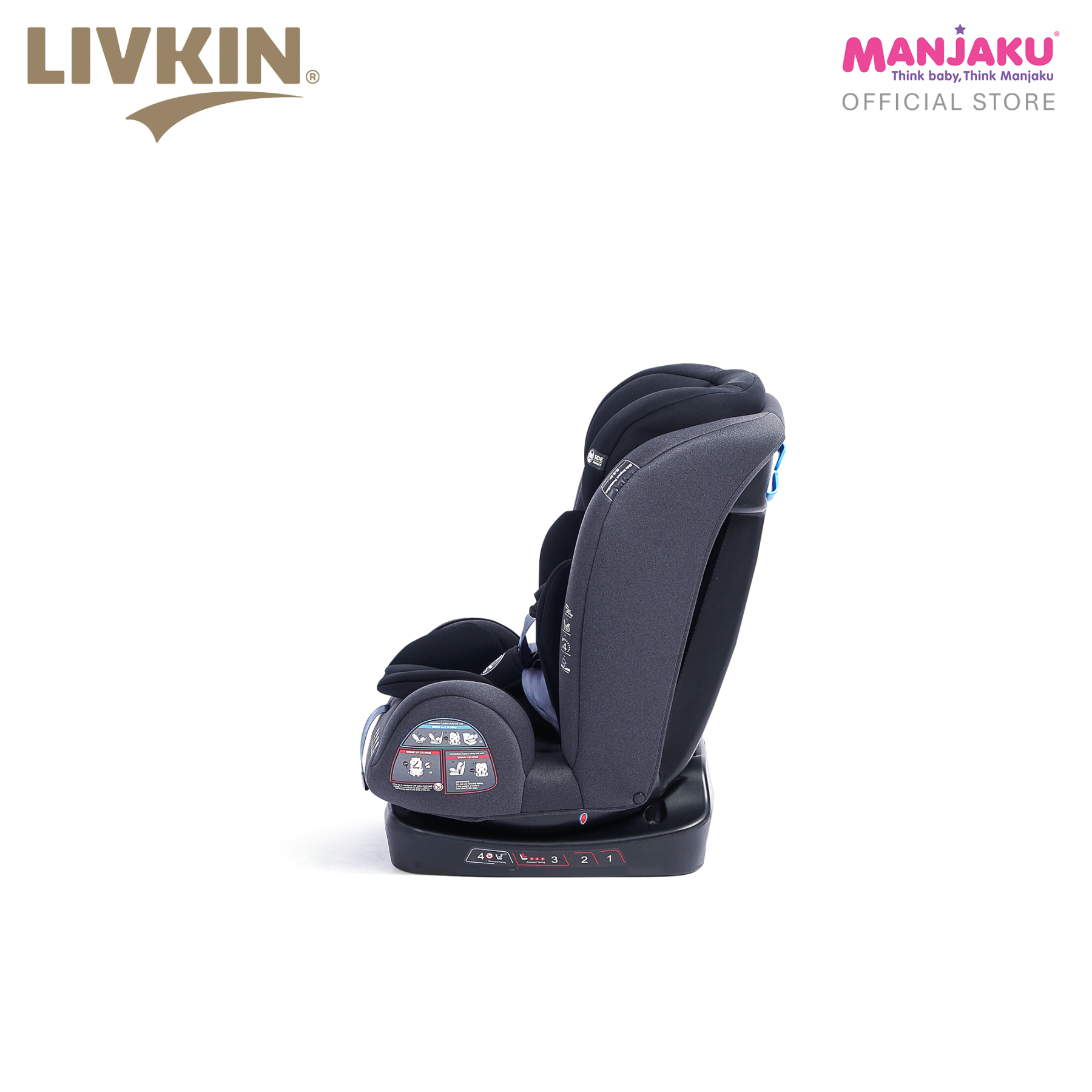 LIVKIN PLBS15 CAR SEAT BLACK