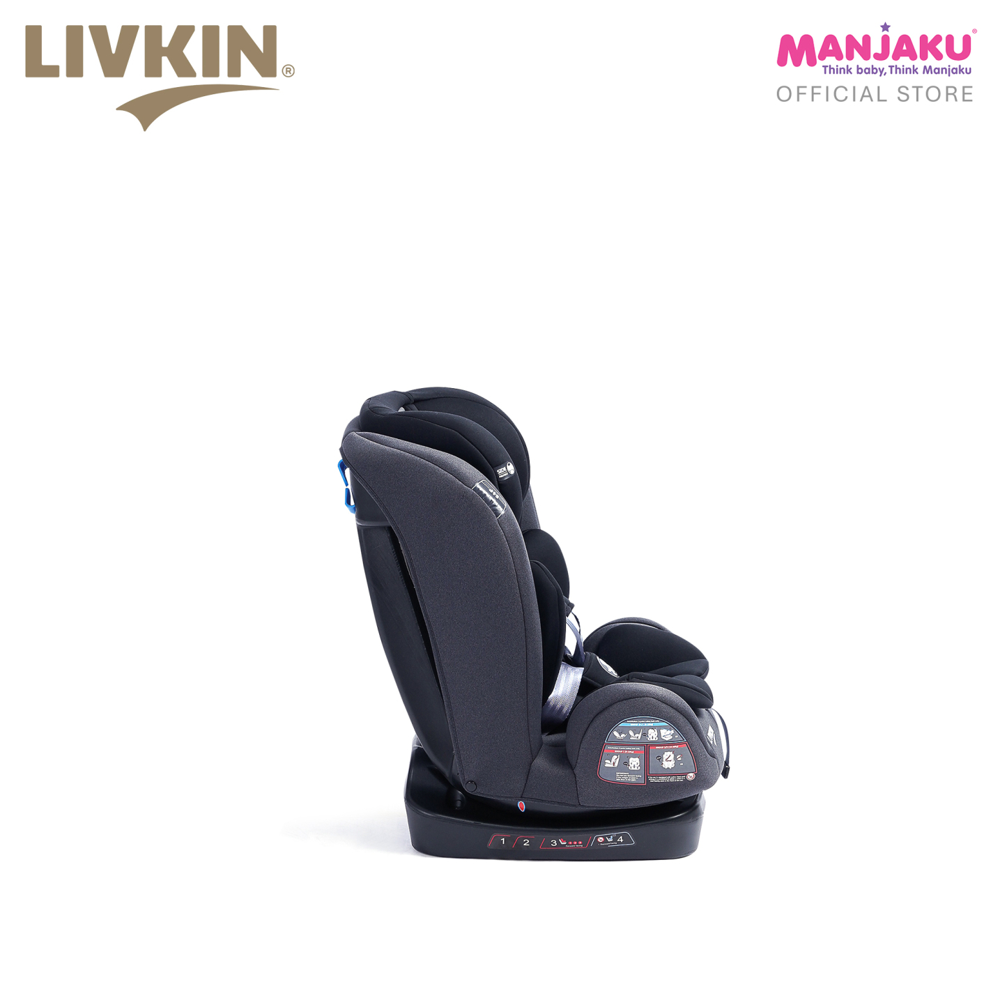 LIVKIN PLBS15 CAR SEAT BLACK