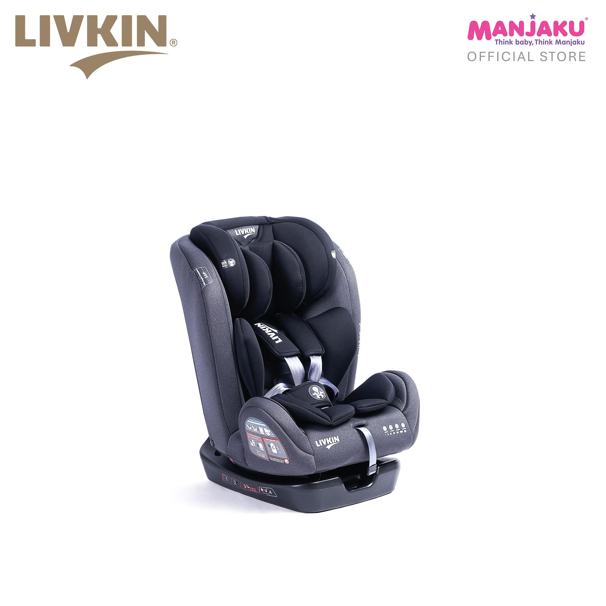 LIVKIN PLBS15 CAR SEAT BLACK