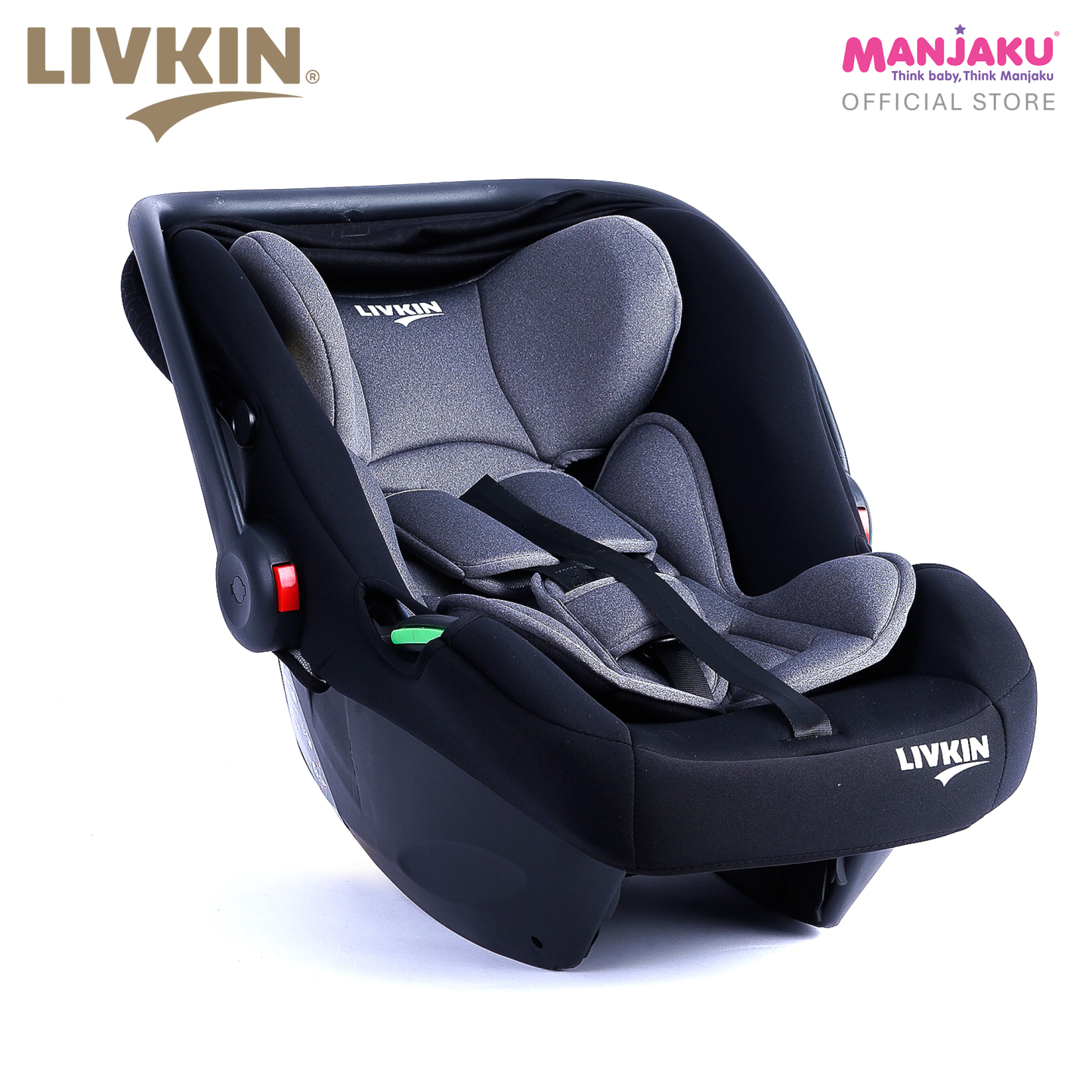 LIVKIN BS08B I-SIZE INFANT CARRIER BLACK GOLD / GREY