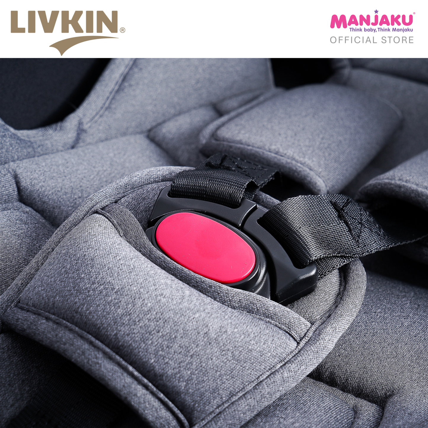 LIVKIN BS08B I-SIZE INFANT CARRIER BLACK GOLD / GREY