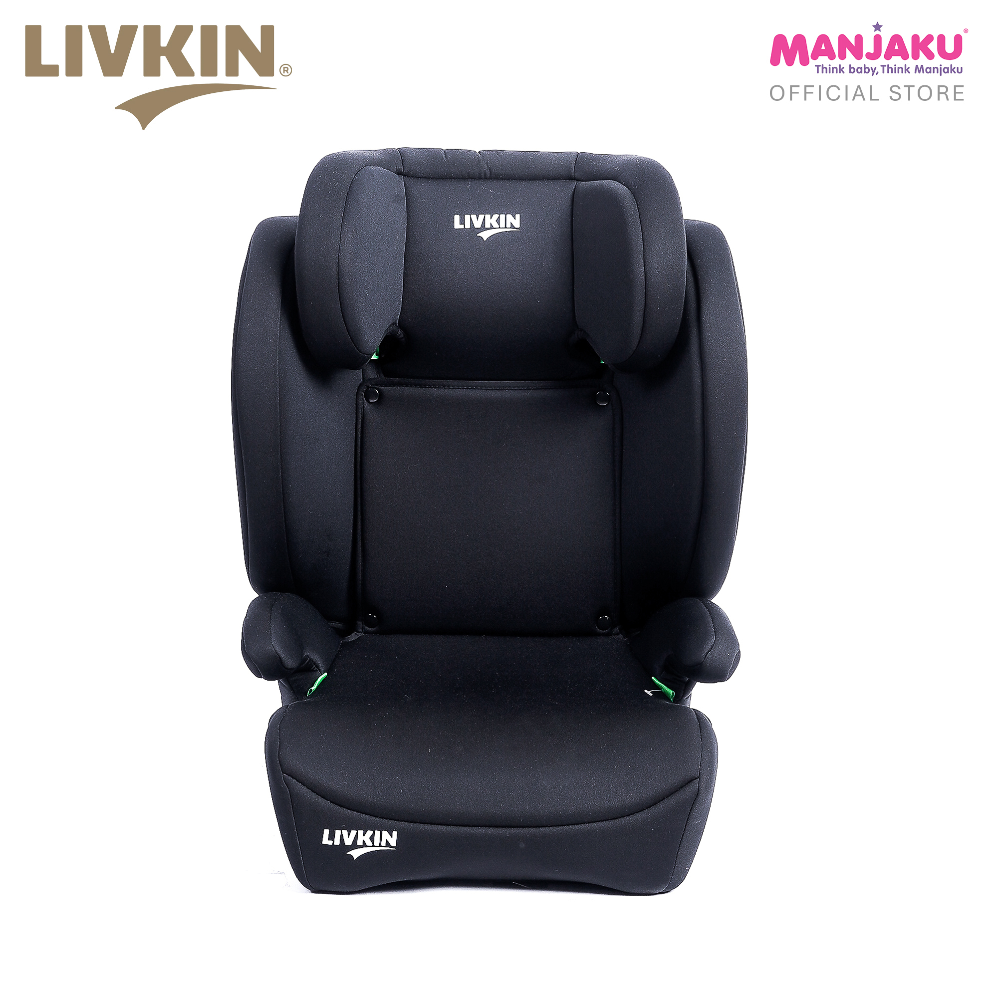 LIVKIN BS05B I-SIZE BOOSTER CARSEAT BLACK