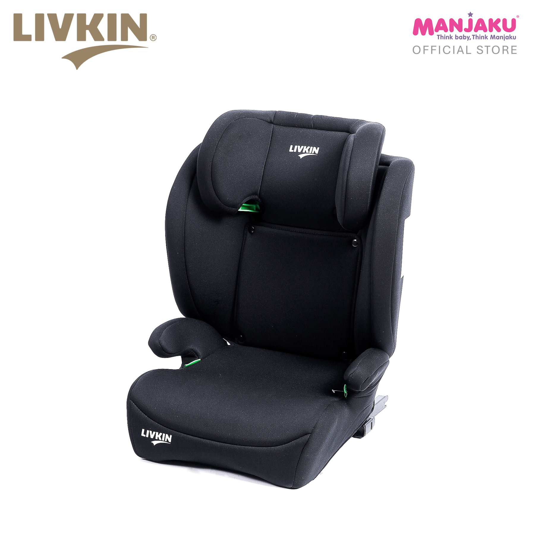 LIVKIN BS05B I-SIZE BOOSTER CARSEAT BLACK