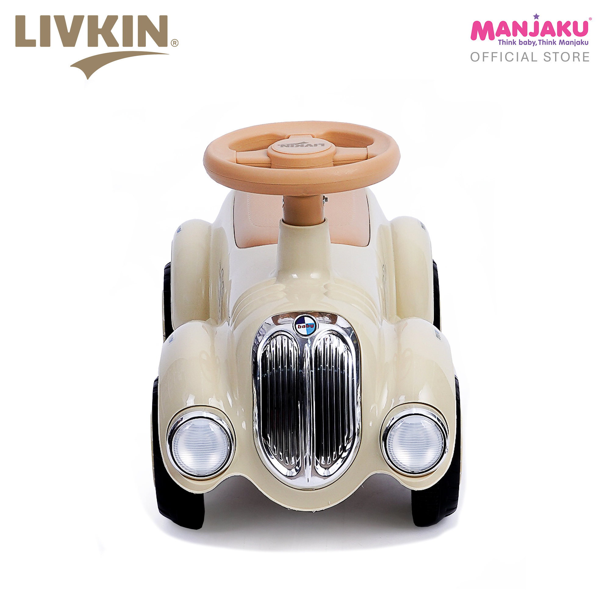 LIVKIN DRM 608 RIDE ON CAR YELLOW