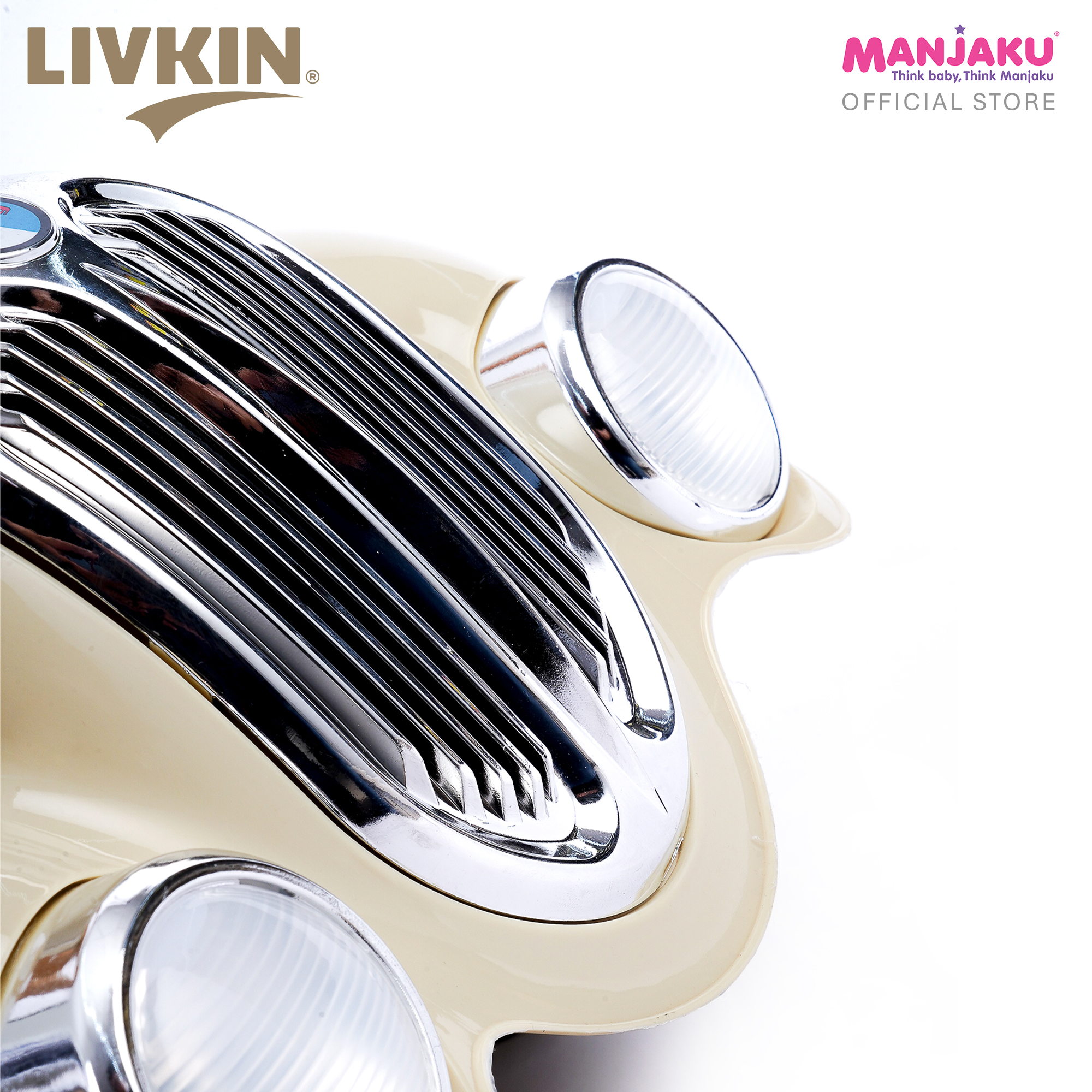 LIVKIN DRM 608 RIDE ON CAR YELLOW