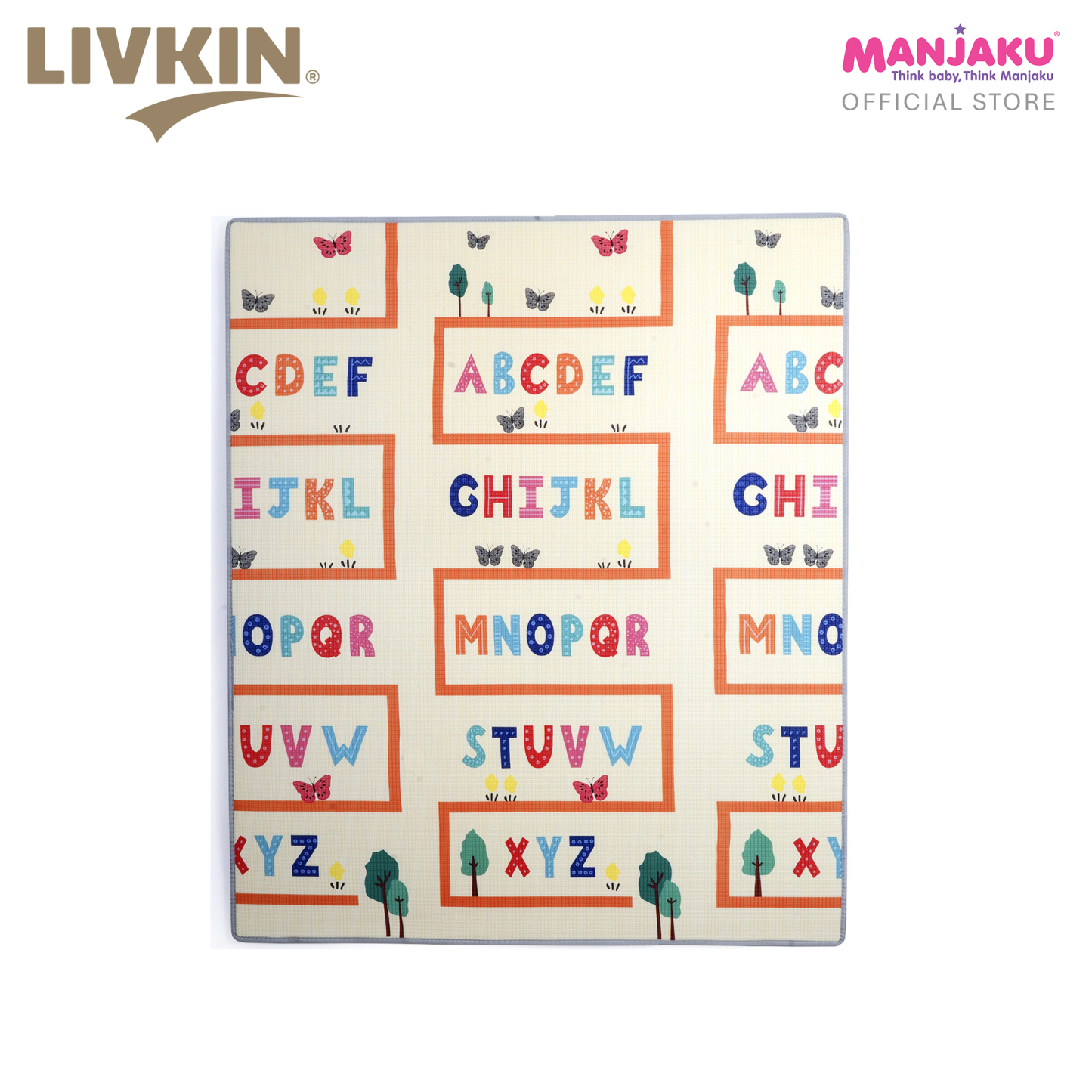 LIVKIN ROLLED PLAYMAT 150 X 180 X 1.5CM - SAFARI