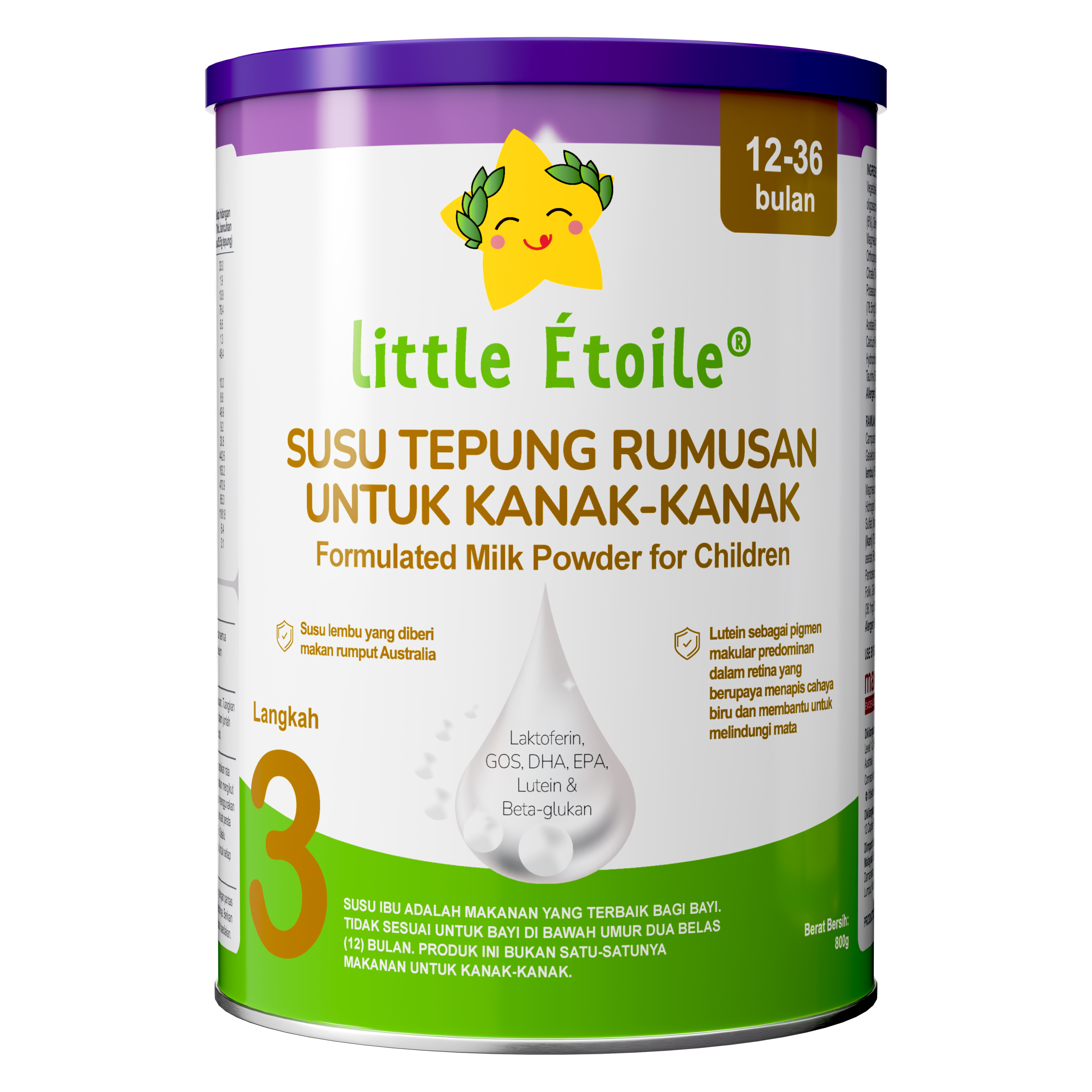 LITTLE ETOILE NUTRITION PREMIUM FORMULA S3 800G