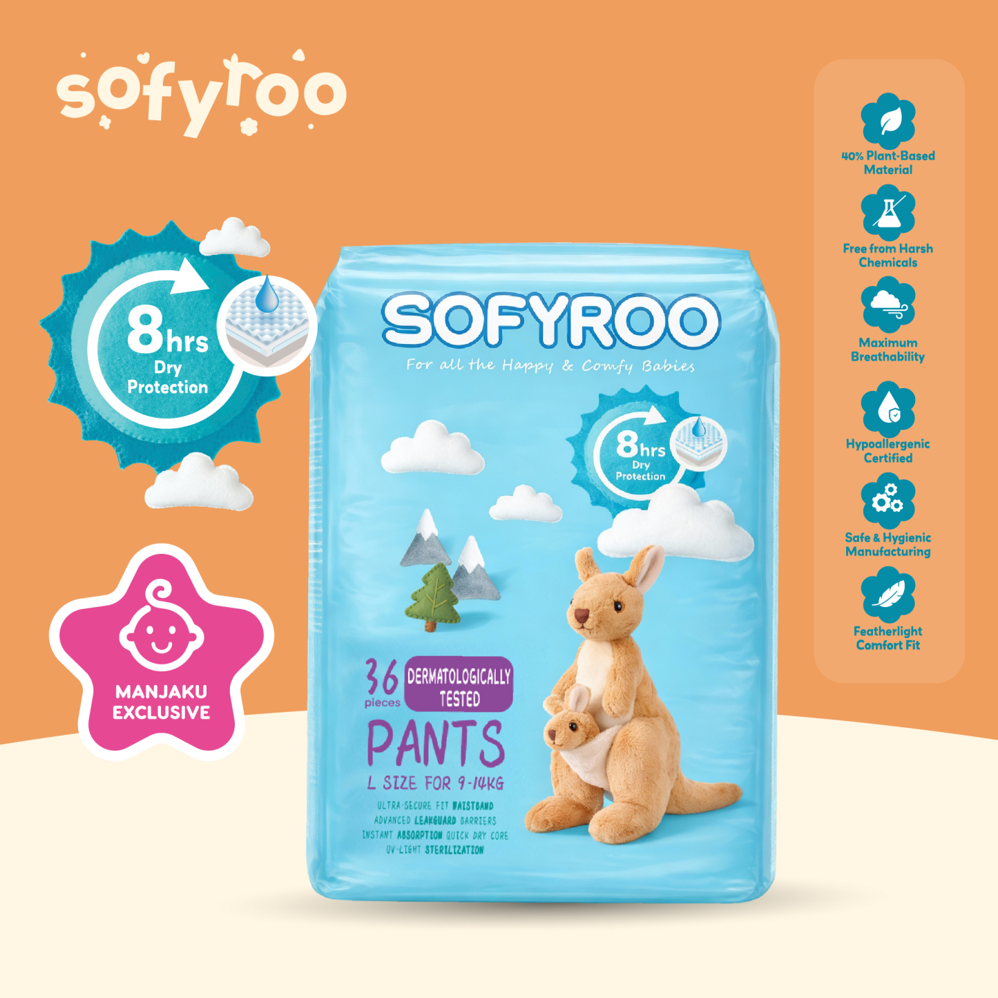 SOFYROO PANTS L36