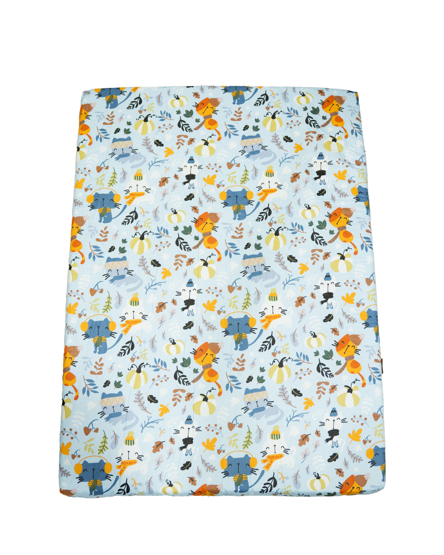 LIVKIN PLAYPEN MATTRESS BLUE / GREY - FB