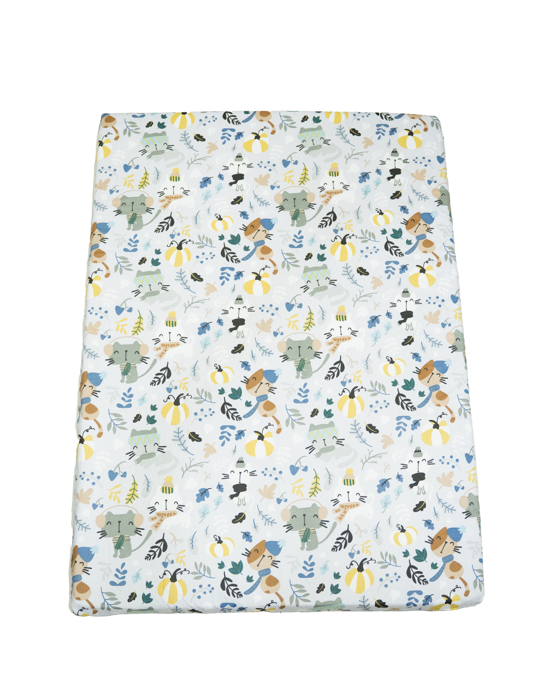 LIVKIN PLAYPEN MATTRESS BLUE / GREY - FB