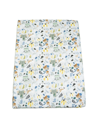 LIVKIN PLAYPEN MATTRESS BLUE / GREY - FB