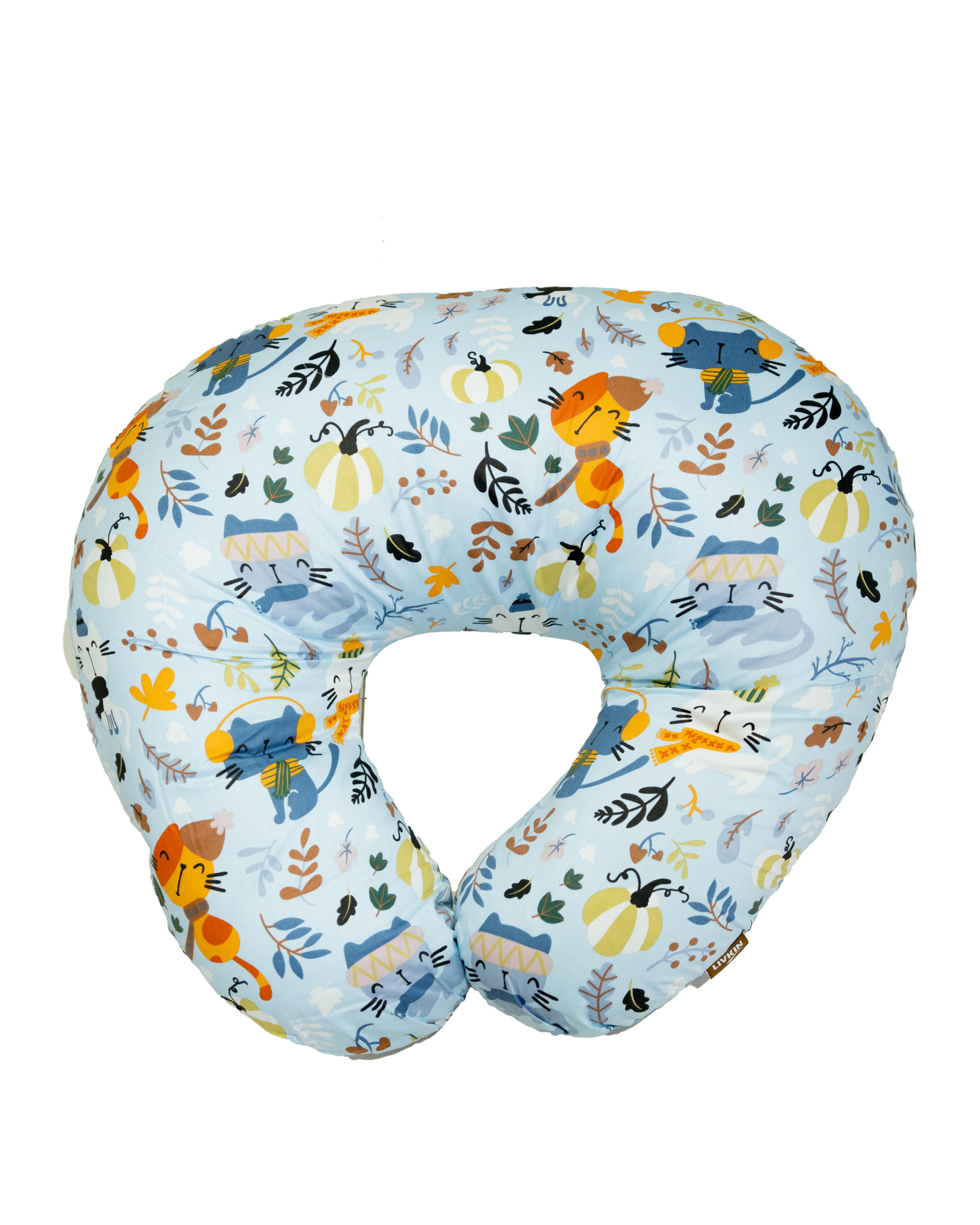 LIVKIN NURSING PILLOW BLUE / GREY - FB
