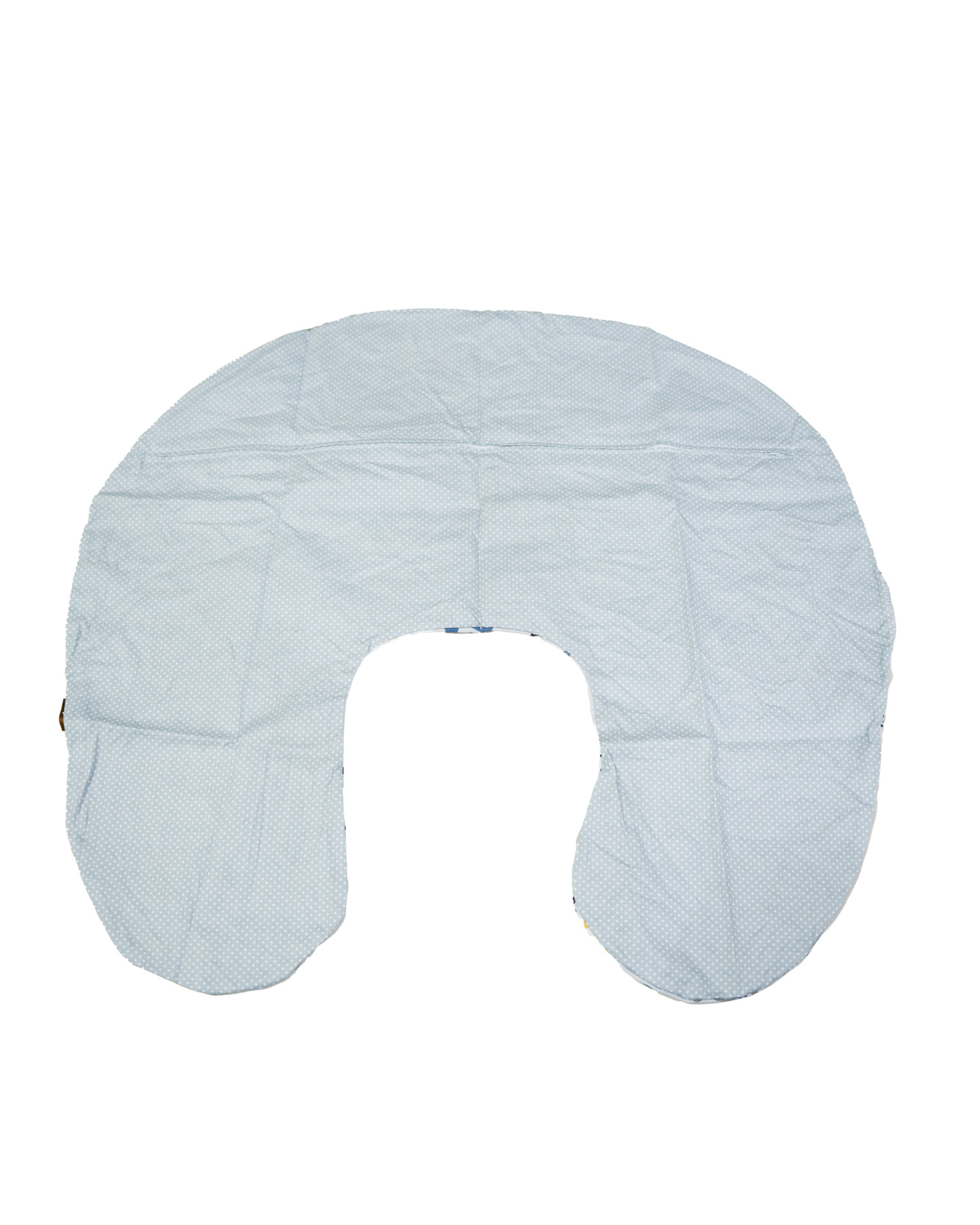 LIVKIN NURSING PILLOW CASE BLUE/GREY - FB