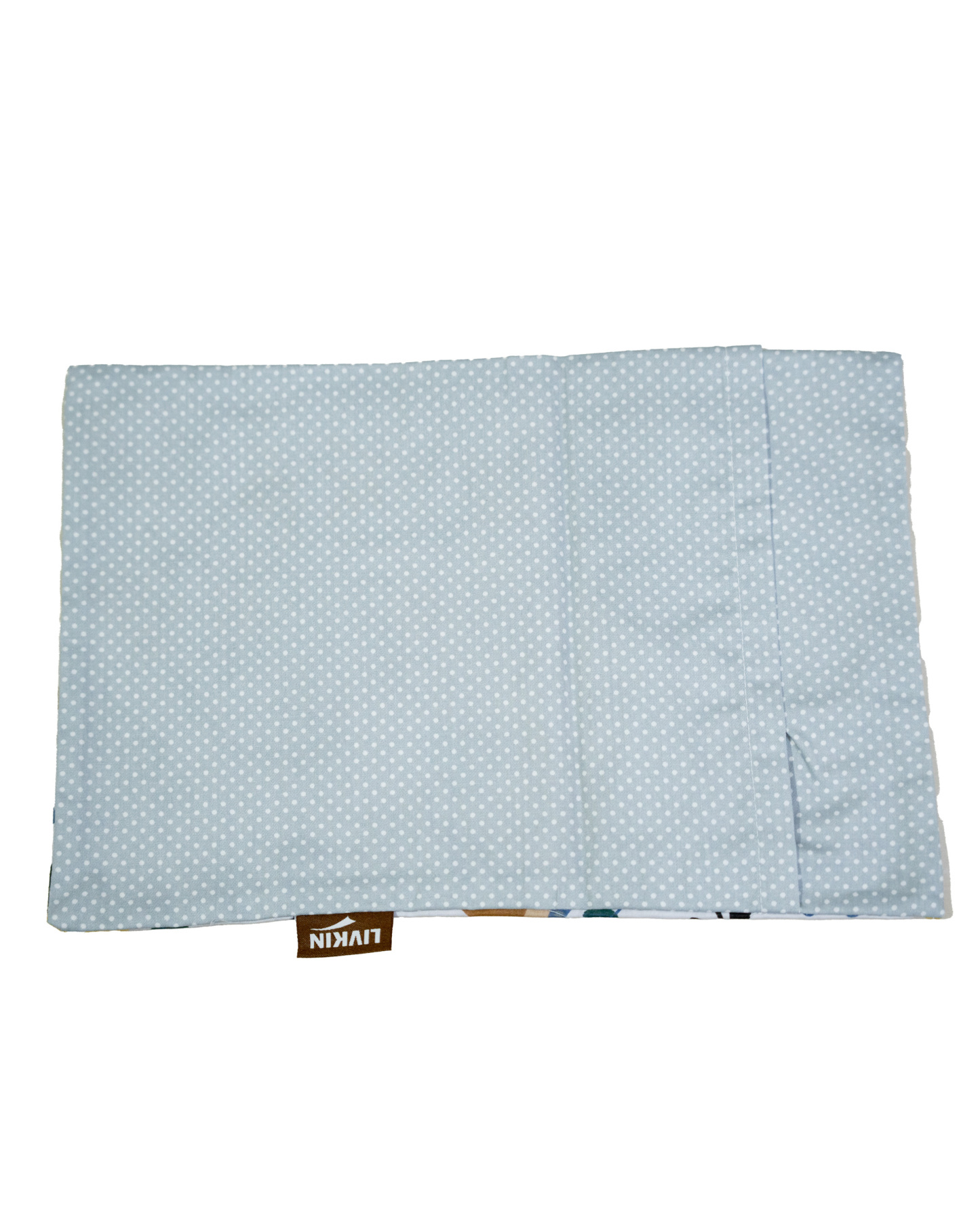 LIVKIN PILLOW CASE S BLUE / GREY / PEACH - FB
