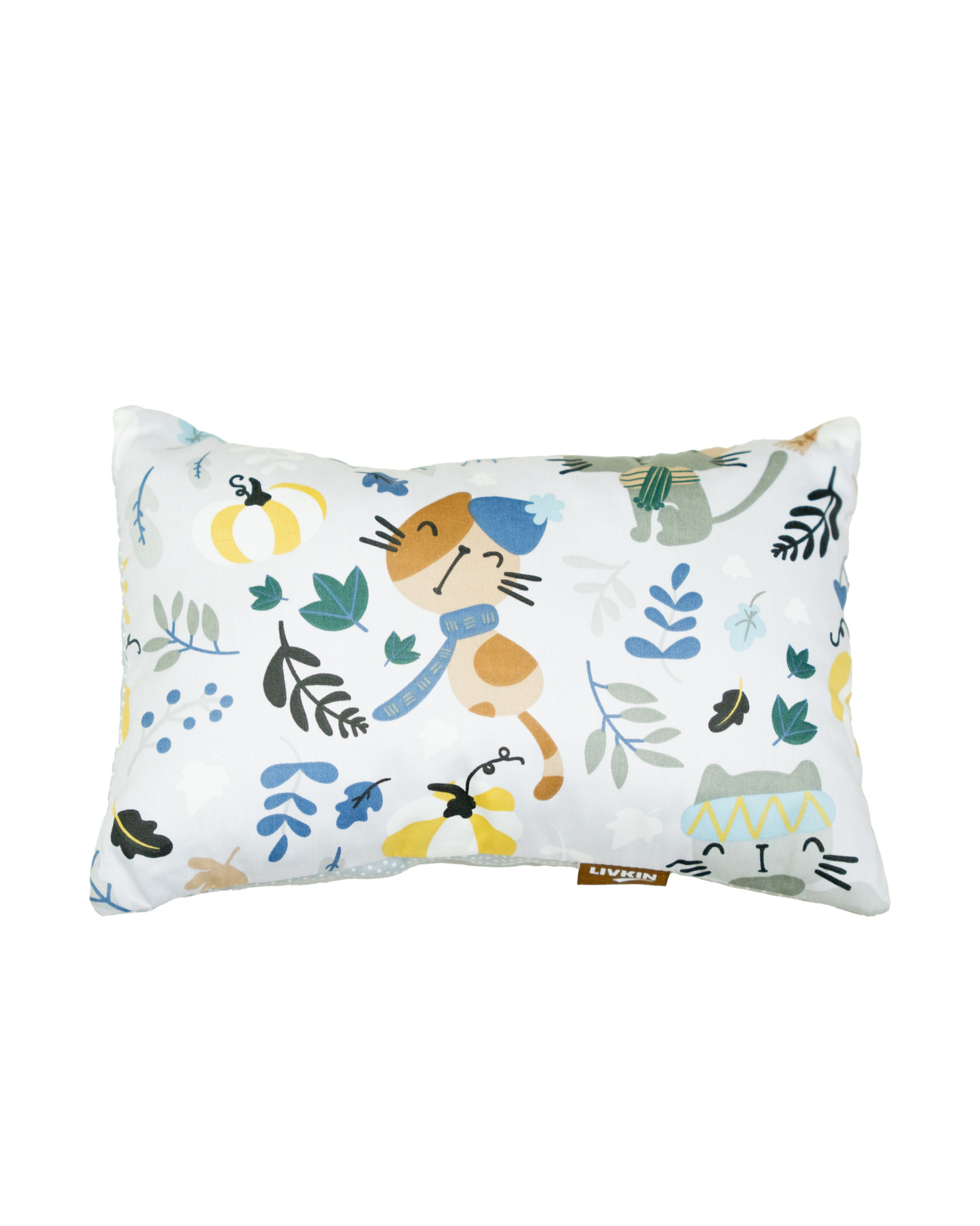 LIVKIN PILLOW S BLUE / GREY - FB