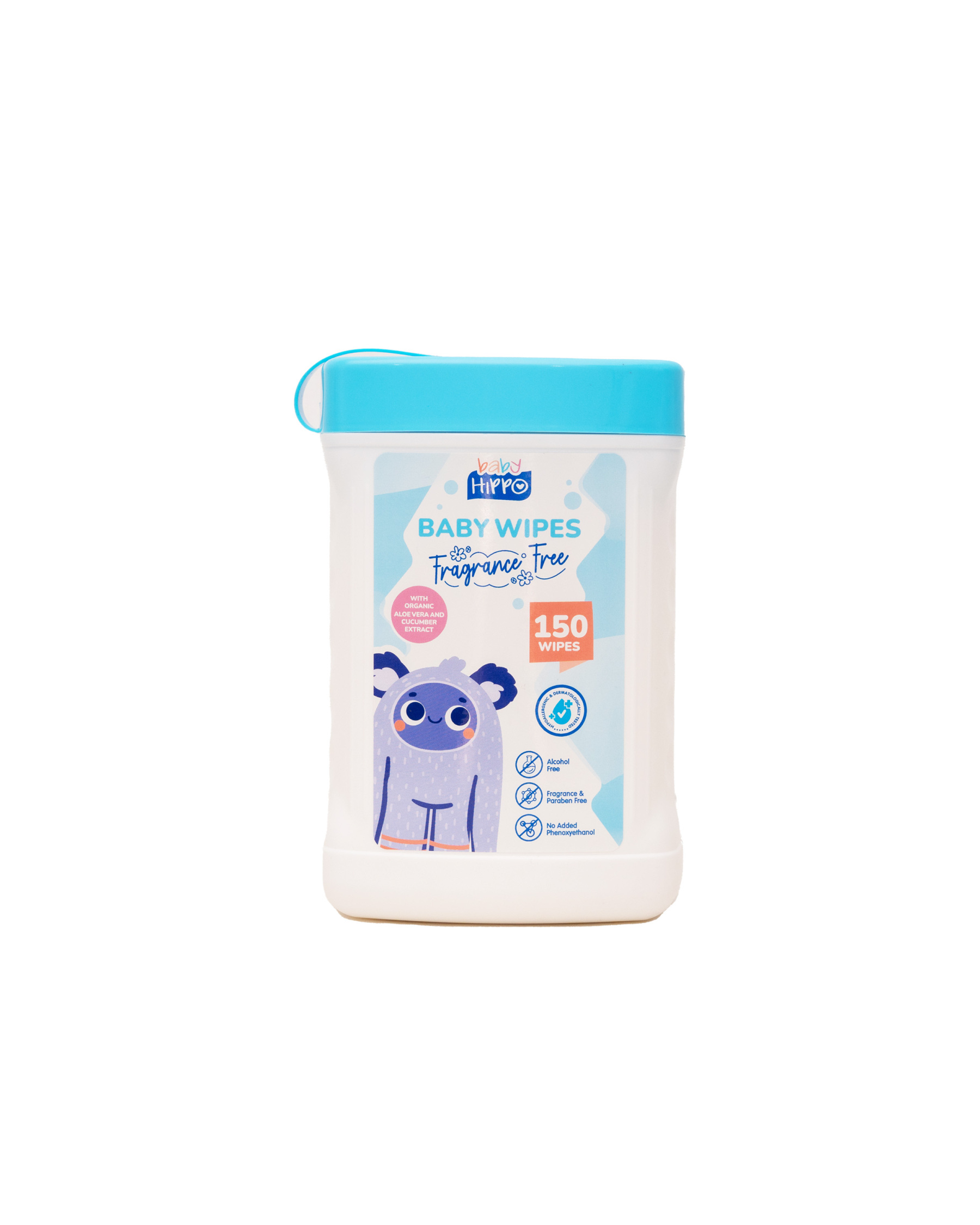 B.HIPPO B.WIPES 150S CAN+100S REFILL FRAGRANCE FREE