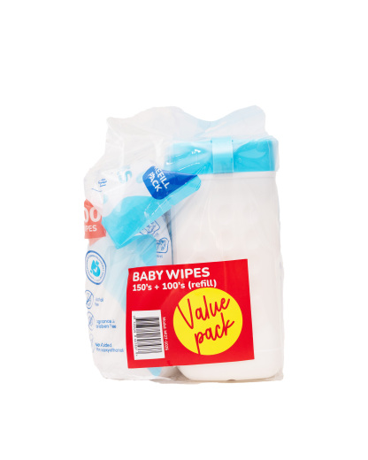 B.HIPPO B.WIPES 150S CAN+100S REFILL FRAGRANCE FREE