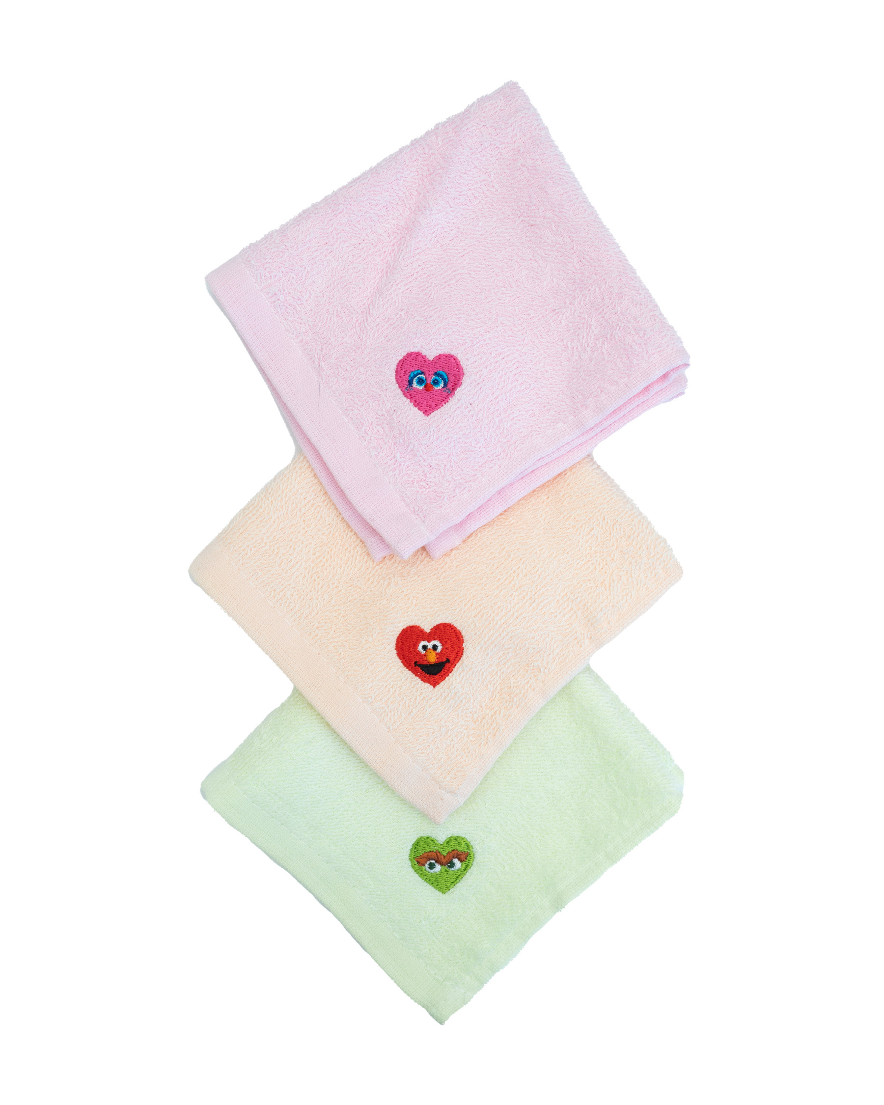 SESAME 3IN1 HANDKERCHIEF 10cm X 10cm (SAL1025-15001) - Assorted