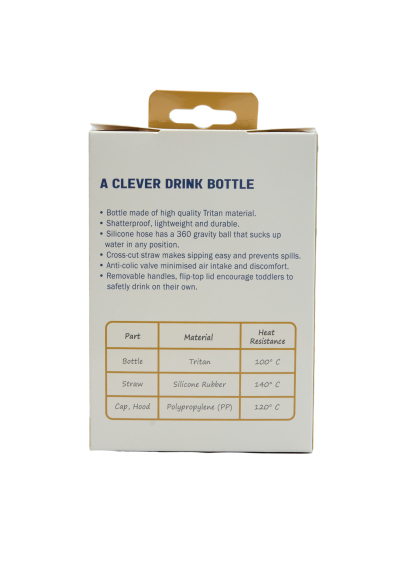 MOMMYMORA TRITAN TRAINING BTL 300ML GRY / BLUE